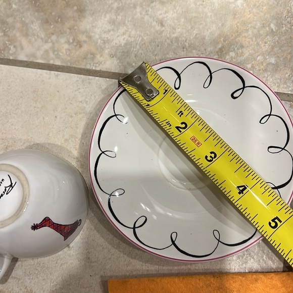 NEW Holiday set of 4 cups and sauces - Picture 7 of 9